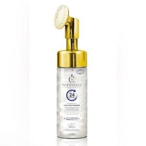 Inner-Cells Purifying Lava Foam Cleanser W/Hyal Acid & Scrub Brush *$180 RETAIL*